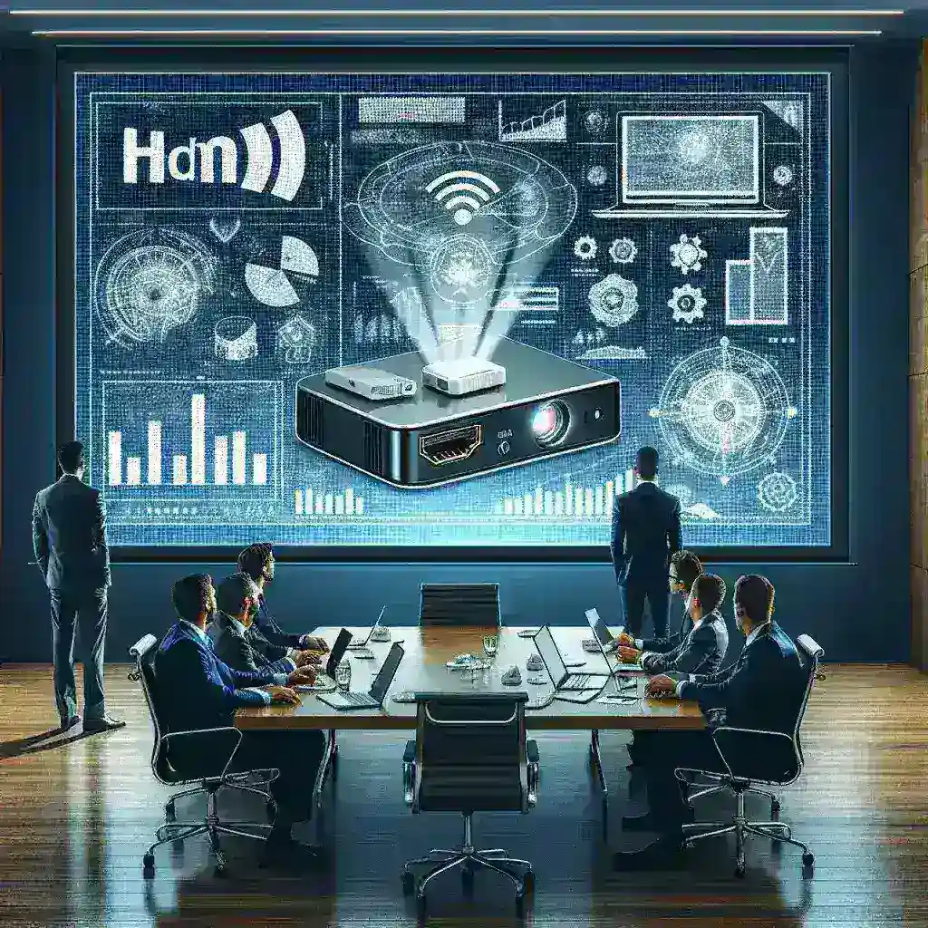 Análise de dispositivos de streaming HDMI sem fio para apresentações corporativas